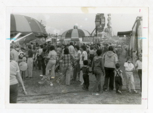 Crowd at the Wayne County Agricultural Fair