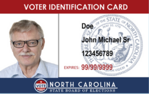 example of Voter Photo ID