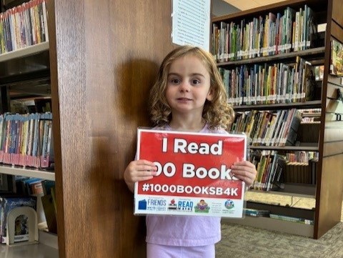 Allie Kate has read 100 books