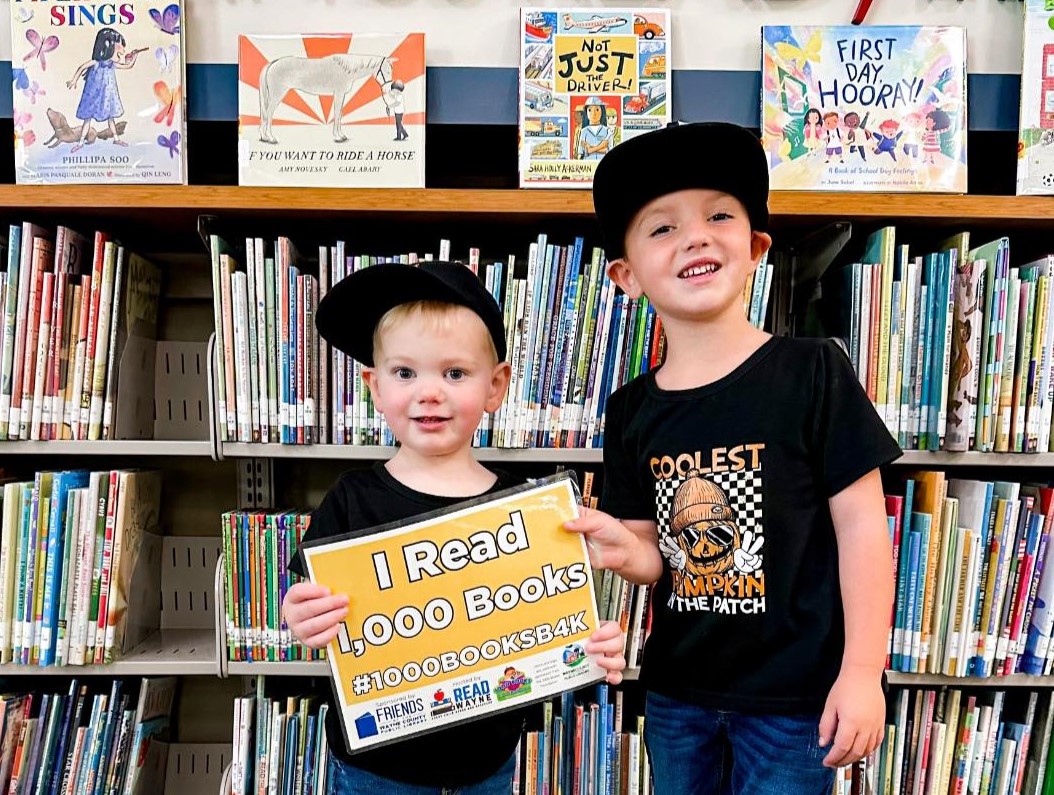 Callan and Cade have read 1000 books