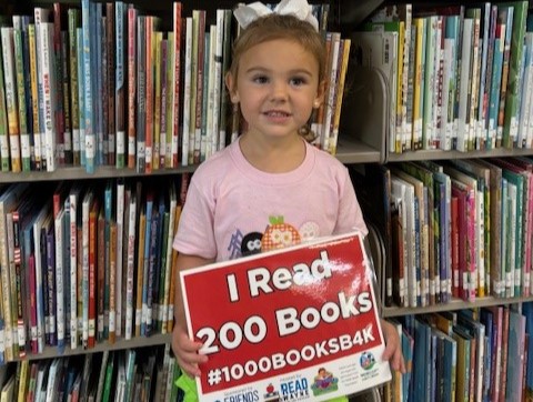 Makenna has read 200 books.