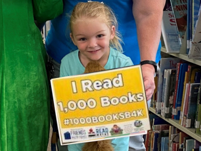 Maddy has read 1000 books
